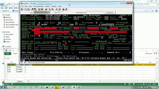 RPA UiPath  Automate IBM AS400 processing with Excel Datasource [upl. by Vivie685]