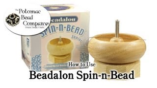 How to Use Beadalon SpinNBead Bead Spinner [upl. by Nyladnohr]