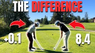 The Difference Between a Scratch amp Mid Handicap Golfer [upl. by Anivlac]