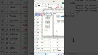 How do I make my Excel calendar pop up for multiple columns  Excel Tip and Tricks [upl. by Anahsit]