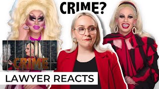 Real Lawyer Reacts to UNHhhh Eps 91 amp 92 quotCrimequot with Trixie Mattel and Katya Zomolodchikova [upl. by Pietra]