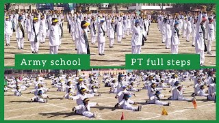 PT drill by APS school 2023  Annual sports Day  PT drum beat [upl. by Imeka]