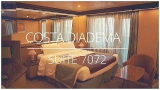 Costa Diadema Suite 7072 [upl. by Amsirahc]