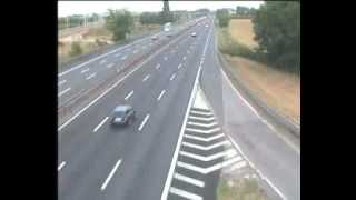 Incidente auto contromano in autostrada [upl. by Oletta]