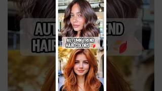 Autumn Trend Hair Colors 🍂 trending hairtips beautytips glowup beautyguide [upl. by Salvadore]