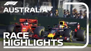 2019 Australian Grand Prix Race Highlights [upl. by Ellon]