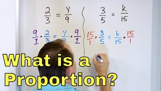 What is a Proportion in Math Calculate amp Solve Proportions amp Equations  633 [upl. by Nabru]