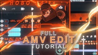 Full amv edit tutorial on alight motion Preset [upl. by Wilterdink]