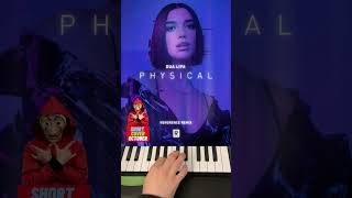 Physical  Dua Lipa Short Cover OCTOBER dualipa physical dualipamusic shorts pianocover fypシ [upl. by Gare]