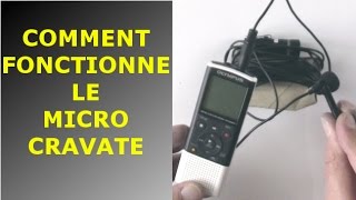 🎙Fonctionnement micro cravate audiotechnica video son enregistrer votre voix [upl. by Kramnhoj431]