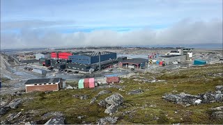 Live Nuuk Airport quotConstruction Tourquot 21092024 [upl. by Taffy787]