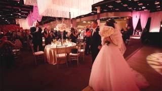 RSVP Event Design Wedding Decor Timelapse at TCU Place in Saskatoon [upl. by Tisdale827]