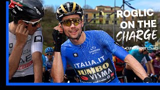 Primoz Roglic Just Cant Stop Winning  Highlights of Stage 6 At TirrenoAdriatico  Eurosport [upl. by Etterual]