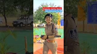 Viral Inspector Sarika Rawat Mam motivation inspector policeofficer police sarikarawat8969 [upl. by Tandy]