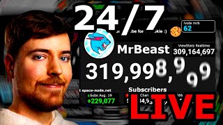 MrBeast to 330 MILLION  Live ViewStats Subscriber Count amp View Count [upl. by Marchall315]