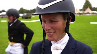 Zara Tindall talks about her experience at Burghley [upl. by Berck]