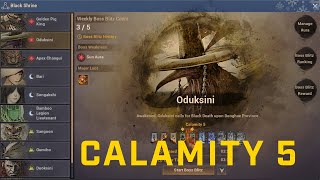 Black Desert Online Boss Blitz  ODUKSINI Calamity 5  Archer [upl. by Nelav797]