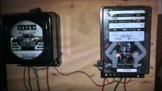 Siemens Landis amp Gyr MM2000 Watthour Meter Test [upl. by James]