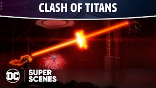 Justice League Dark Apokolips War  Trigon vs Darkseid  Super Scenes  DC [upl. by Mharg289]