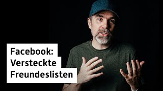 Versteckte Freundeslisten bei Facebook  How to amp Anleitung [upl. by Arabel]