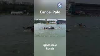 winners never quit especially in water canoe polomoscow [upl. by Sinnal]