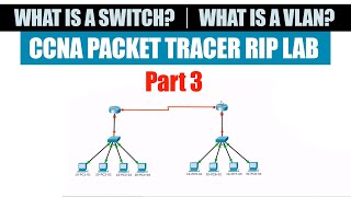 25 Configure verify and troubleshoot interswitch connectivity  CCNA Packet Tracer RIP Lab part 3 [upl. by Garate]