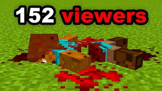 Every Viewer Minecraft Gets More Scary [upl. by Eenerb]