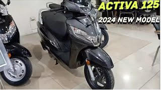 Honda Activa 125 New Model 2024 [upl. by Kapeed542]