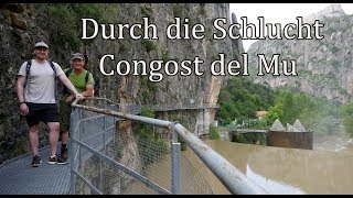 Durch die Schlucht Congost del Mu [upl. by Tterag]