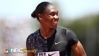 Caster Semenya dominates again at Prefontaine Classic womens 800m  NBC Sports [upl. by Ellehcem]