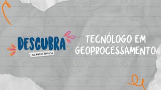 Descubra UFSM 2021  Tecnólogo em Geoprocessamento [upl. by Elynad]