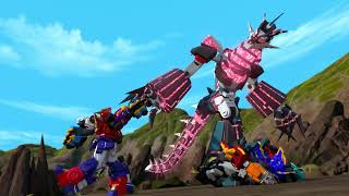 Dino Core Dinosaur Transformer Robot Toys SS3 EP 0201  Dinocore Animation [upl. by Gazzo]