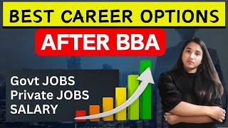 Career Opportunities after BBA Course PG Courses Private amp Government Jobs [upl. by Annailuj]