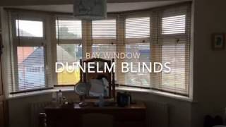 Bay Window Blinds from Dunelm [upl. by Gnart]