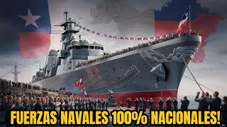 CHILE va a CREAR sus PROPIAS FUERZAS NAVALES 100 NACIONALES [upl. by Nnylassej]