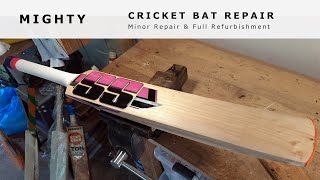 Cricket Bat Repair  Impossible repairs episode 1 [upl. by Otsuaf]