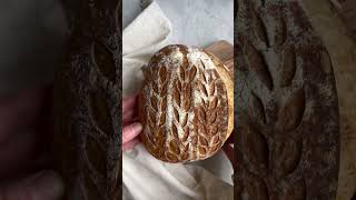 5 min Sourdough Score bakingbasics sourdoughstarter baking breadforbeginners recipe sourdough [upl. by Anaibib]