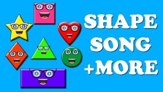 Shapes Song  ABC Song  Five Little Ducks Plus More Nursery Rhymes kids tv [upl. by Yasnyl689]