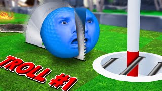 Golf It Troll Course try Not To Rage Challenge [upl. by Aihsenor]