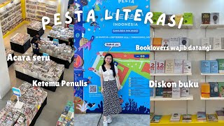 Pesta Literasi 2024  Biggest Event for Booklover [upl. by Oakleil]