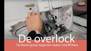 Alles over de overlock  Les 2 [upl. by Balf]