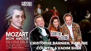 Christophe Barbier dans Mozart mon amour au Théâtre de Poche Montparnasse [upl. by Constantina]