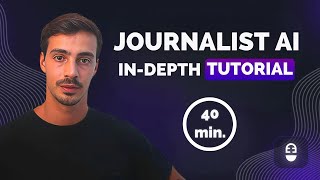 Journalist AI Full Tutorial amp Walkthrough Review 2024 [upl. by Itsirhc125]