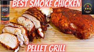 easy smoke chicken breast  Z Grills  how to cook chicken on pellet grill  beginners bbq outdoors [upl. by Donica77]