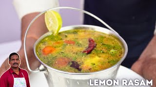 சுவையான எலுமிச்சை ரசம்  lemon rasam  Bachelors easy rasam recipe in Tamil  Balajis kitchen [upl. by Yadroc]