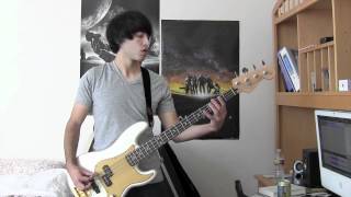 Linkin Park  Burn It Down Bass Cover Tab in Description [upl. by Nonnah639]