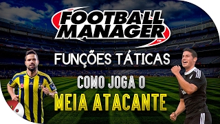 MEIA ATACANTE MÉDIO OFENSIVO  Football Manager  Funções Táticas [upl. by Catharina]