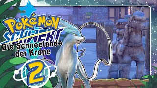 POKÉMON SCHWERT ❄️ KRONENSCHNEELANDE 2 Shiny Suicune amp die Fußspuren in Freezedale [upl. by Llyrad]