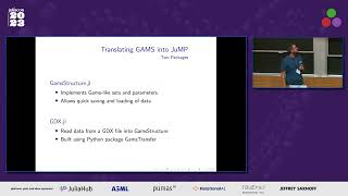 Computable General Equilibrium CGE Models in Julia JuMP  Mitch Phillipson  JuliaCon 2023 [upl. by Judsen287]