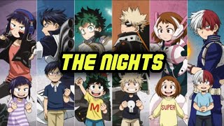 My Hero Academia The Nights AMV [upl. by Ainorev807]